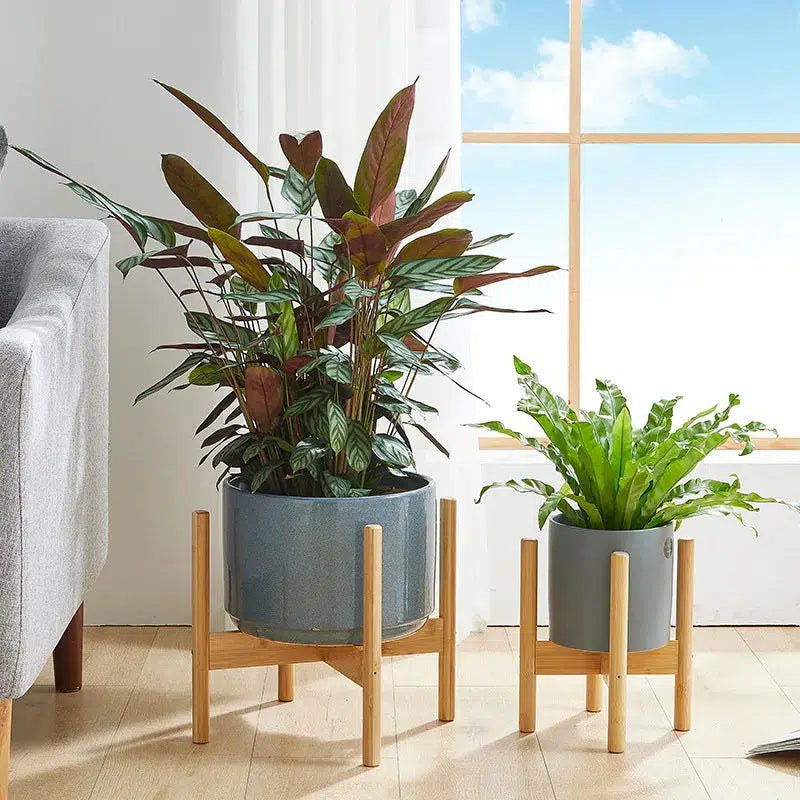 Support de Plantes en Bois Polyvalent pour Intérieur et Extérieur – Valuna