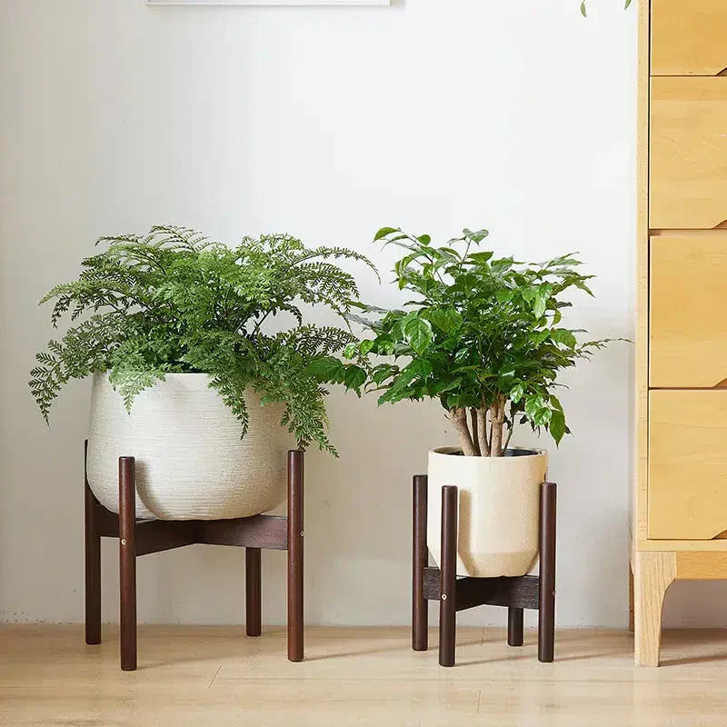 Support De Plantes En Bois | Étagère À Plantes Polyvalente Pour Salon, Balcon Et Jardin | Valuna