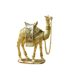 Desert Majesty | Figurine De Chameau Avec Selle Ornée Et Finition Élégante | Valuna