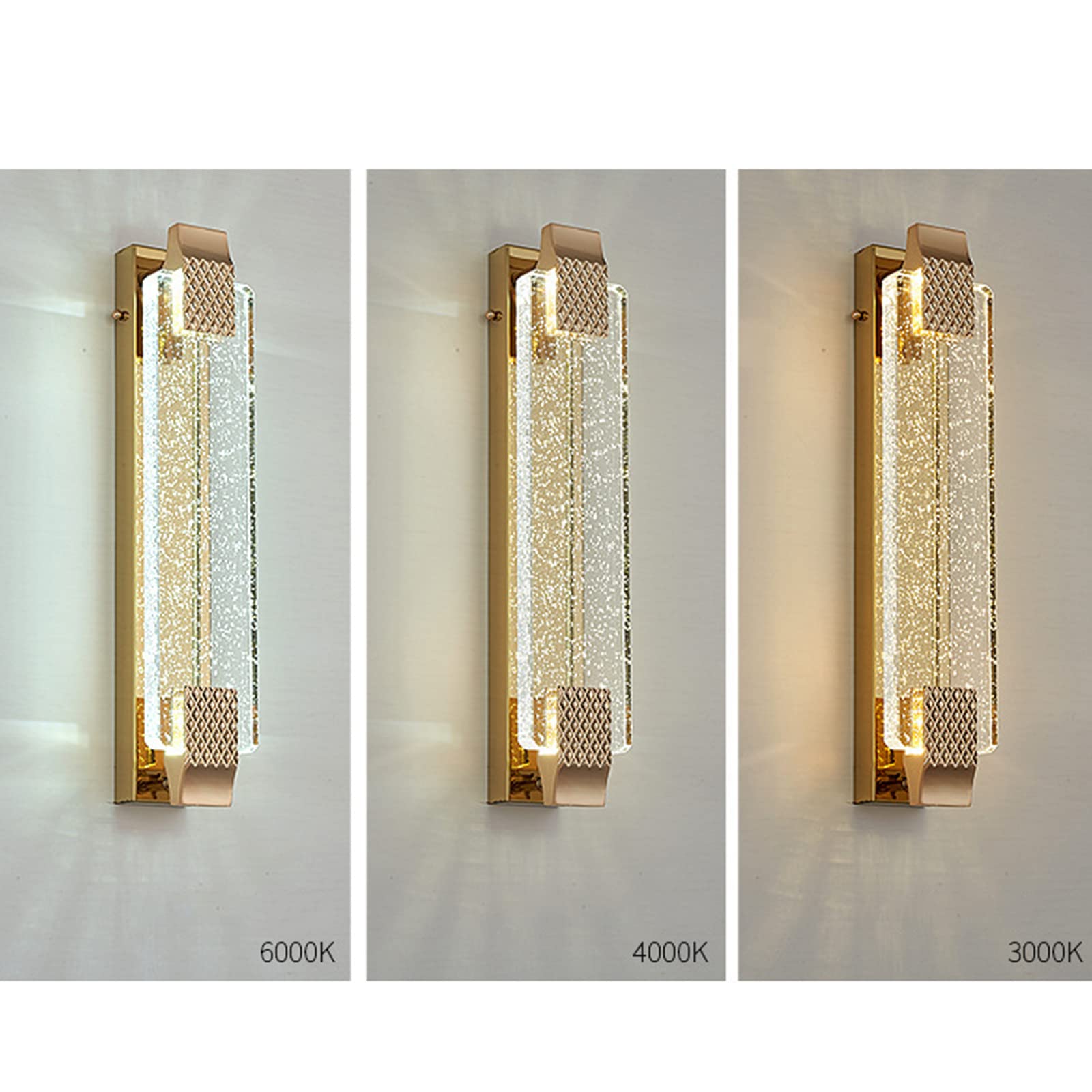 LuxeLine | Applique Murale en Cristal Dimmable | Valuna