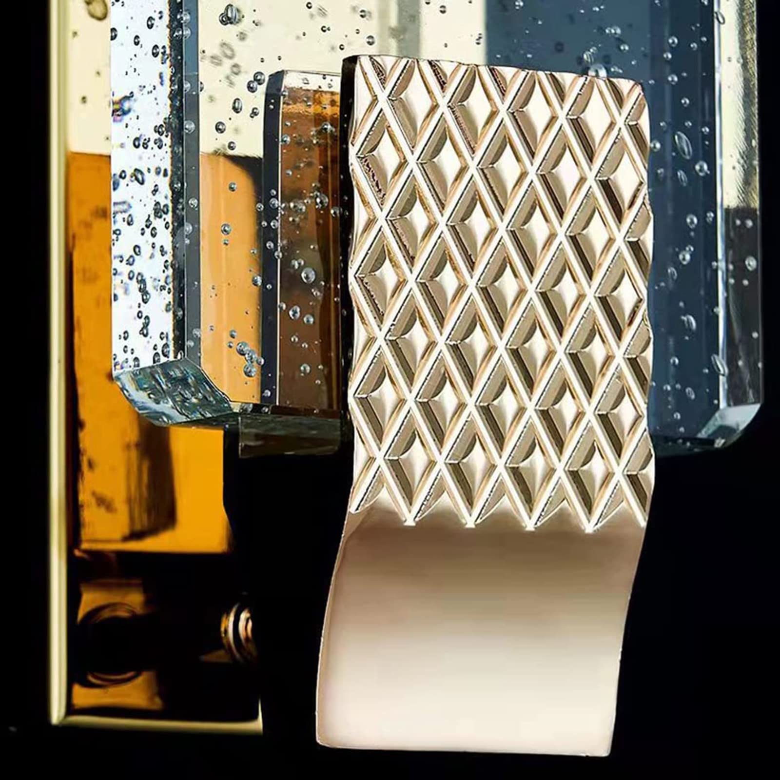 LuxeLine | Applique Murale En Cristal Dimable | Valuna