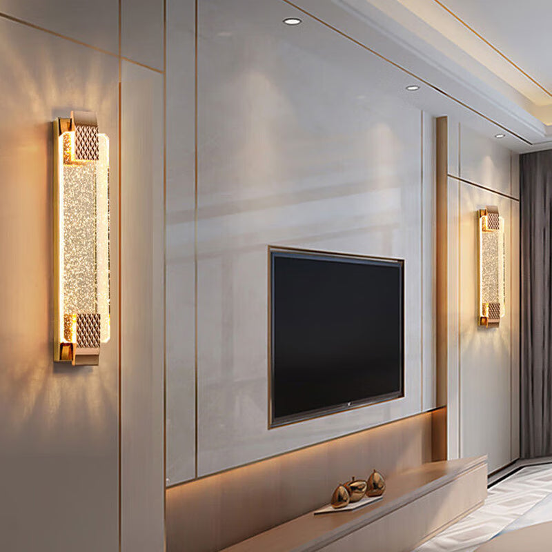 LuxeLine | Applique Murale en Cristal Dimmable | Valuna