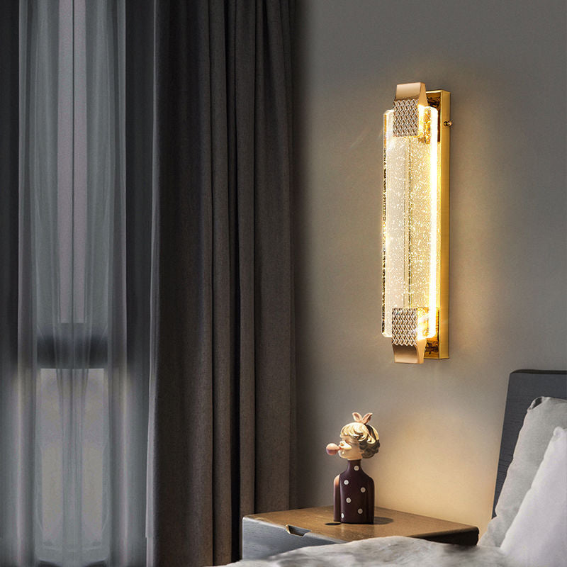 LuxeLine | Applique Murale en Cristal Dimmable | Valuna