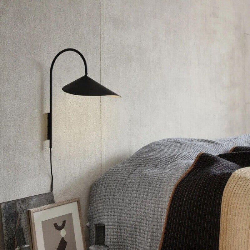 LeafLight | Applique Murale Moderne En Fer Style Feuille | Valuna