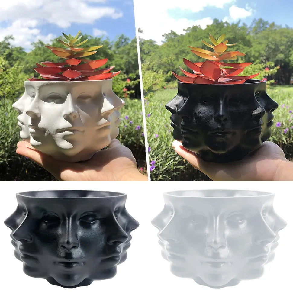 Facet Succulent | Vase À Succulentes À Plusieurs Faces Pour Intérieur | Valuna