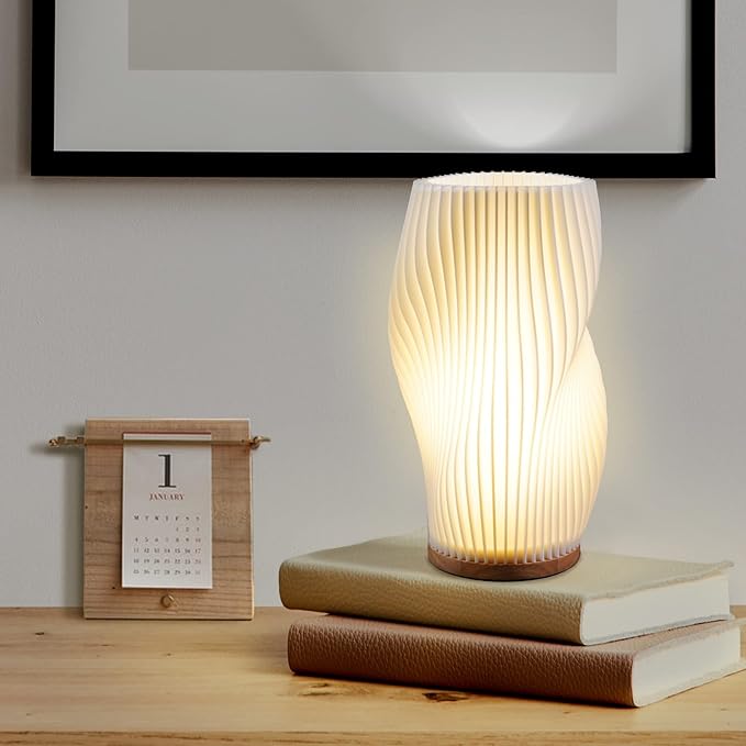 Lampe | Serene Wavecrest Élégante et Apaisante | Valuna