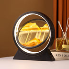 LEDTimeSand | Sablier 3D avec Éclairage LED – Œuvre d'Art Mobile & Lumière Ambiance | Valuna