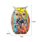 Hibou Graffiti | Ensemble De Literie Artistique Moderne | Valuna