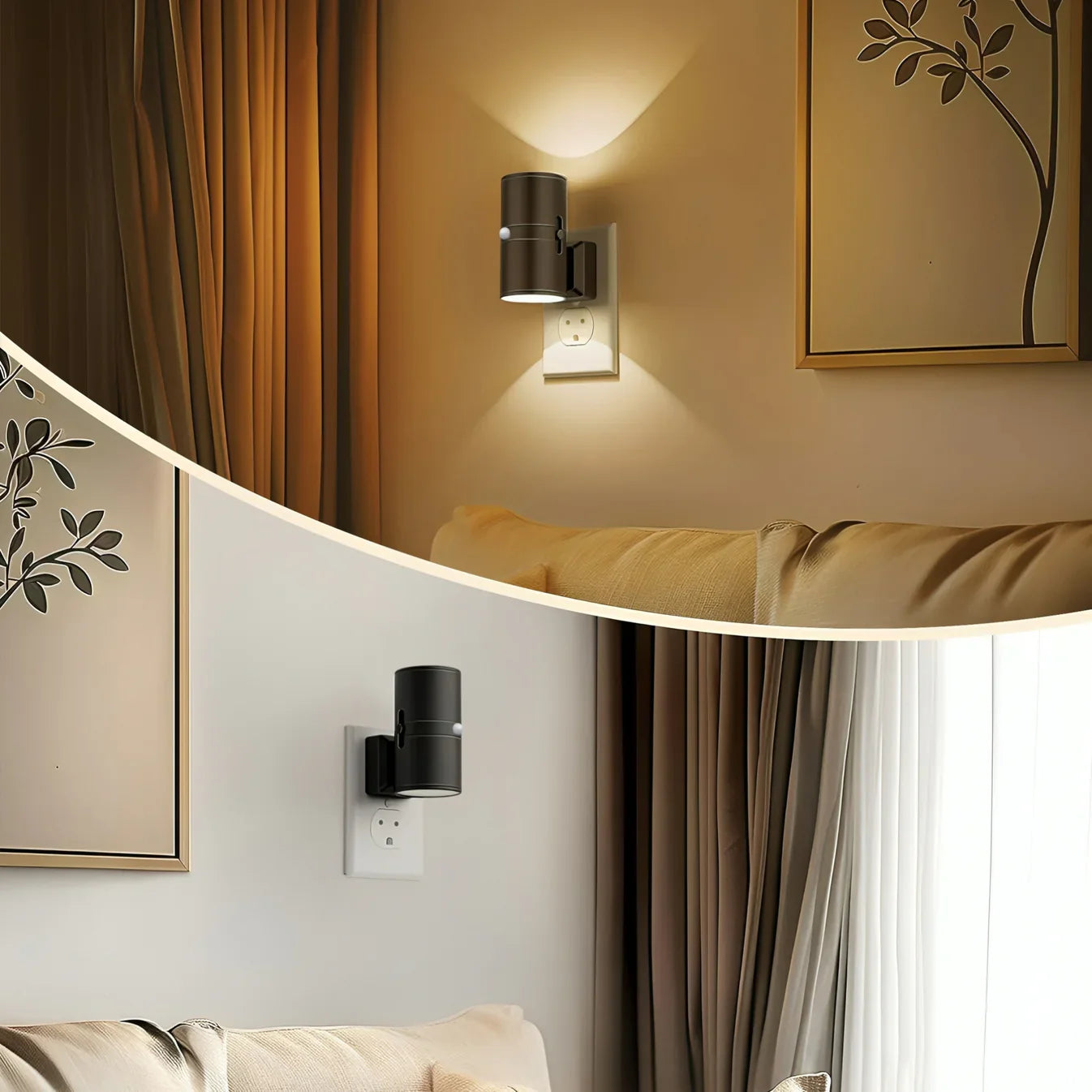 Lampe LED Avec Capteur De Lumière Et Mode Automatique - Valuna