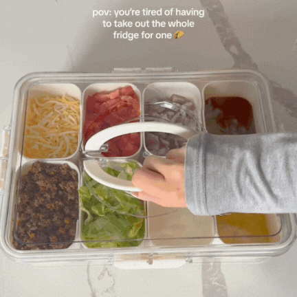 PicnicBox | Contenant à Collations Élégant – Parfait Pour Pique-Niques et Sorties | Valuna