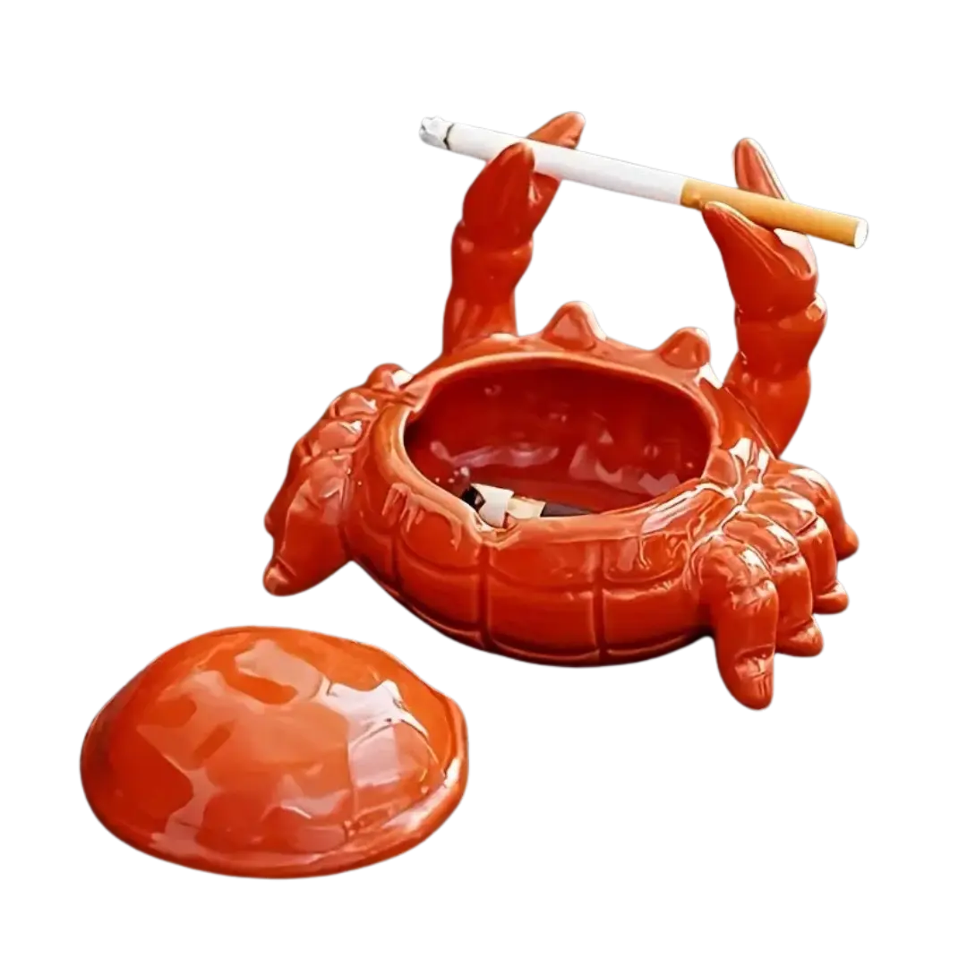 KrabbeAskebæger | Keramisk Askebæger Til Stilfuld Indretning | Valuna