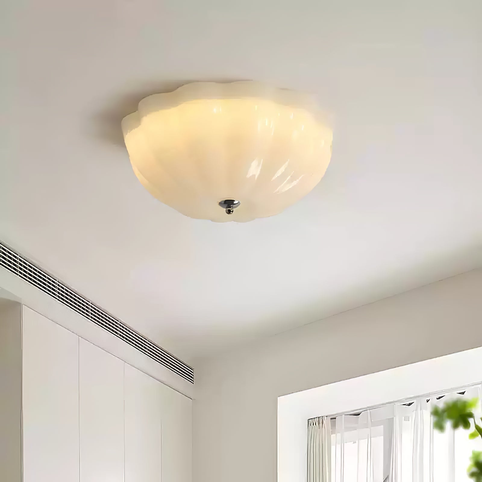 Lampe de Plafond | Avec Coque en Opale | Valuna