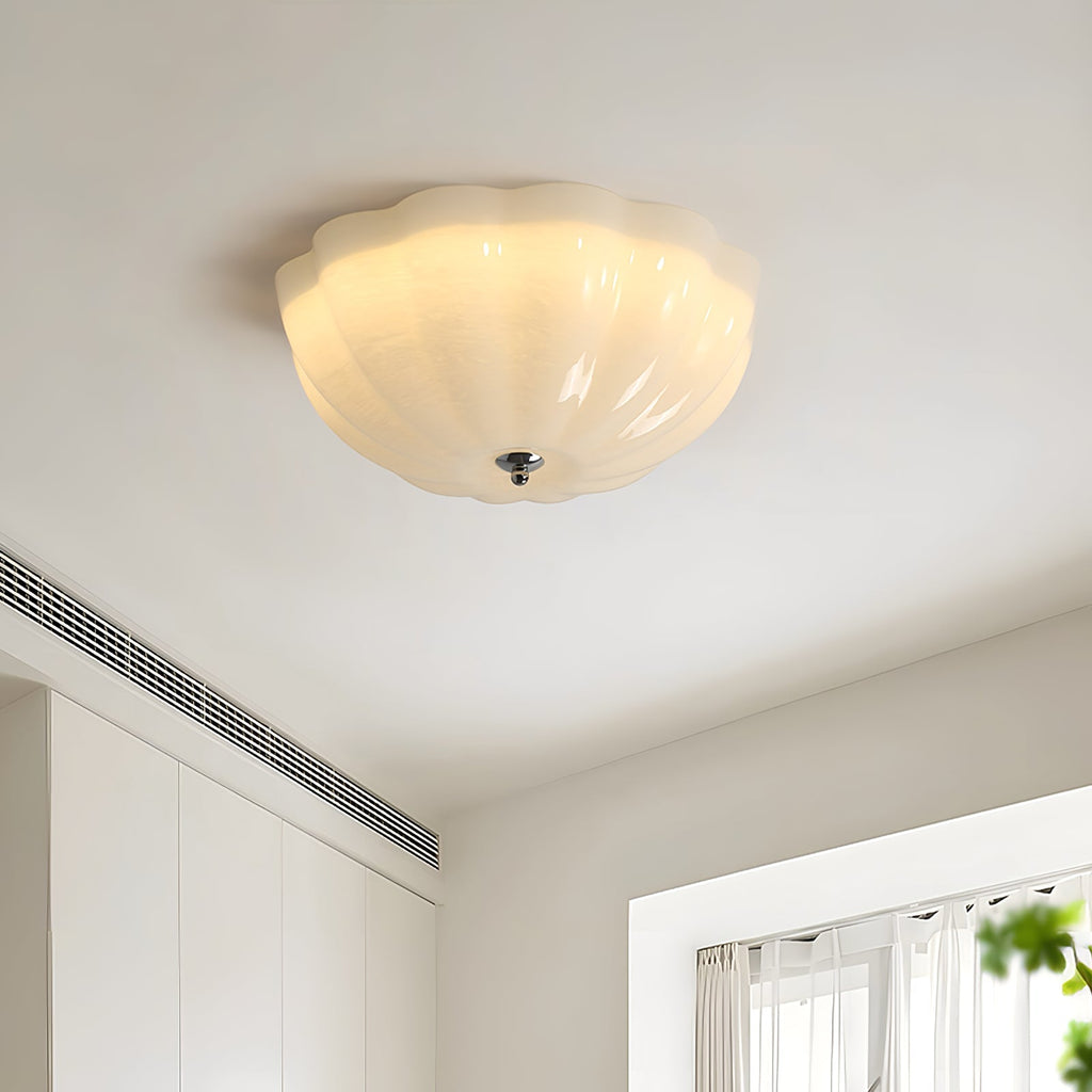 Lampe de Plafond | Avec Coque en Opale | Valuna