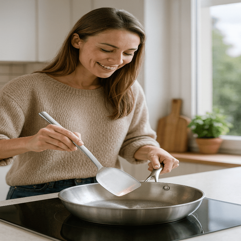 EverSear | Poêle Avec Répartition Uniforme De Chaleur Pour Des Résultats De Cuisson Parfaits | Valuna