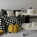 Coussin Citrouille | Coussin en Peluche Texturé Citrouille | Valuna