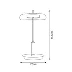 Lampe | De Table Ronaldo Moderne Elégante | Valuna