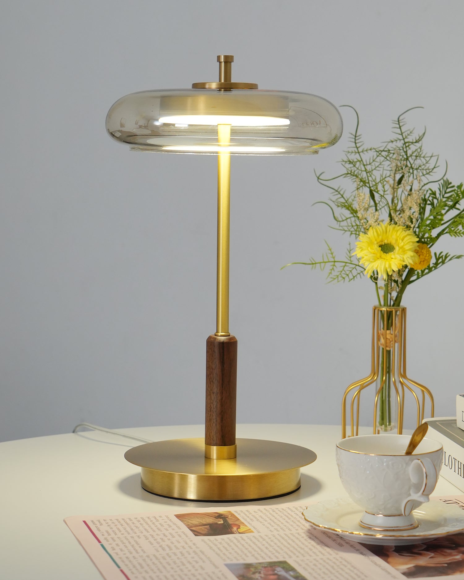 Lampe | De Table Ronaldo Moderne Elégante | Valuna