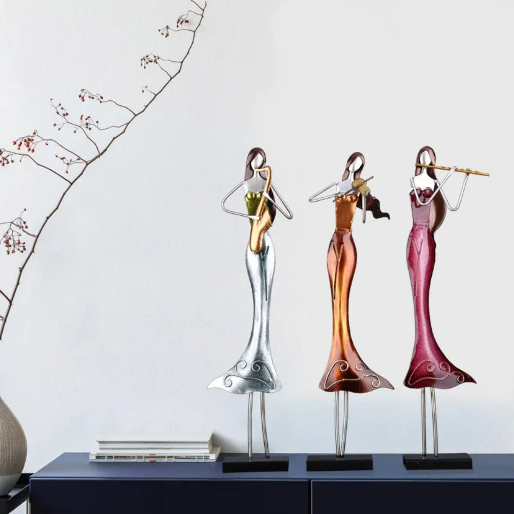 MusicArt | Sculptures d'Instruments de Musique Abstraits – Décoration Artistique Unique | Valuna