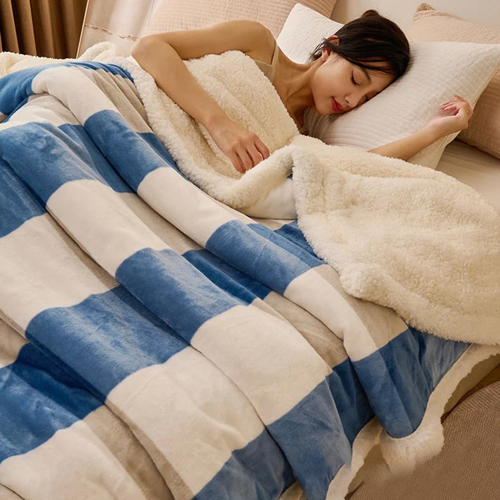 PlaidCozy | Couverture À Carreaux Chaud Et Doux – Livraison Offerte | Valuna