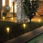 Meier | Torches Solaires À Effet Flamme Pour Jardin | Valuna