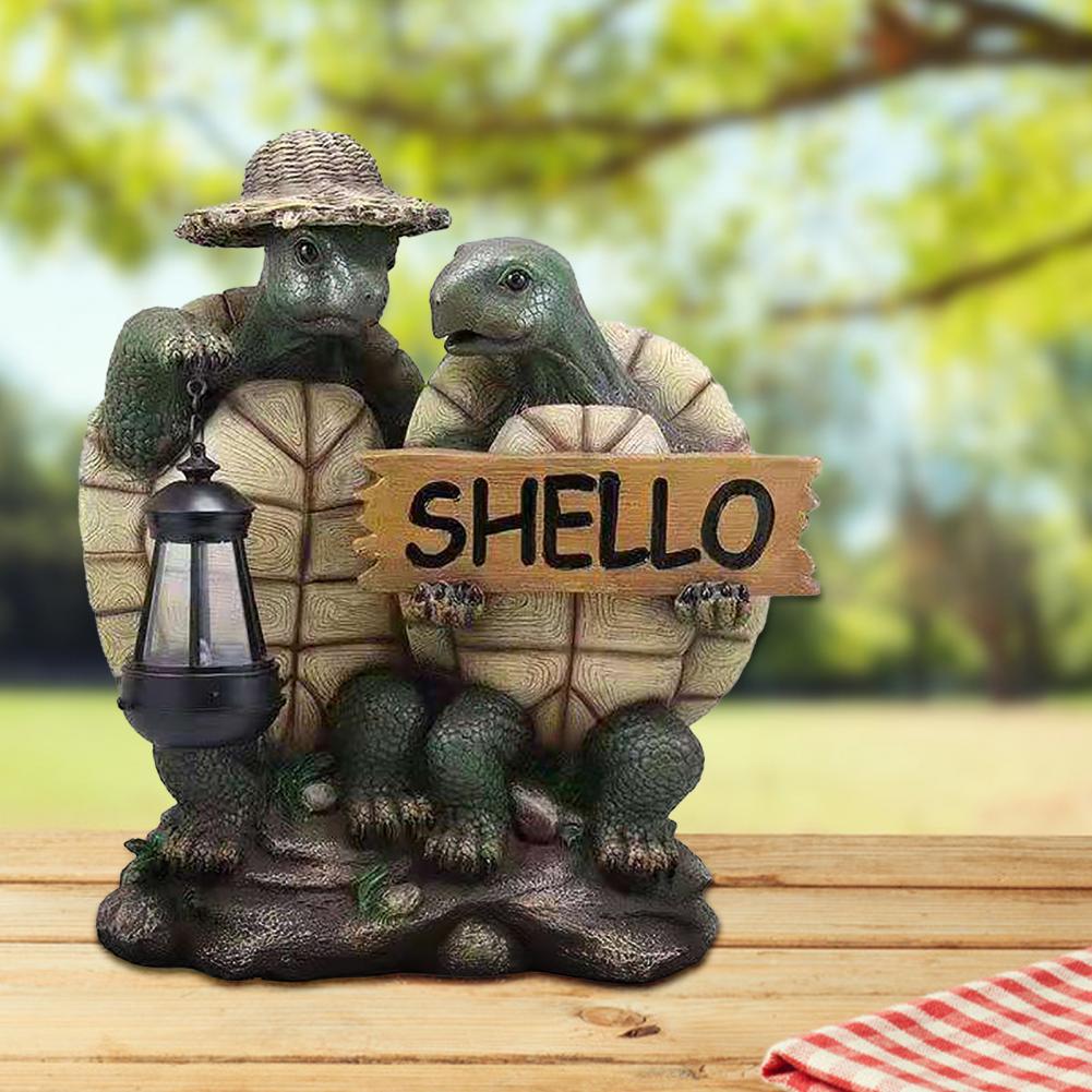 Mystic Turtle | Sculpture De Tortue Envoûtante Pour Une Décoration De Jardin Magique | Valuna