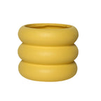 Pot De Fleurs En Céramique Rattan Nordique | Bol De Plantation Moderne Pour Salon Et Balcon | Valuna