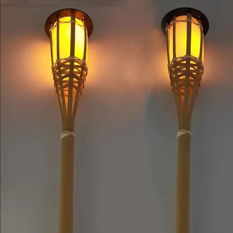 Meier | Torches Solaires À Effet Flamme Pour Jardin | Valuna