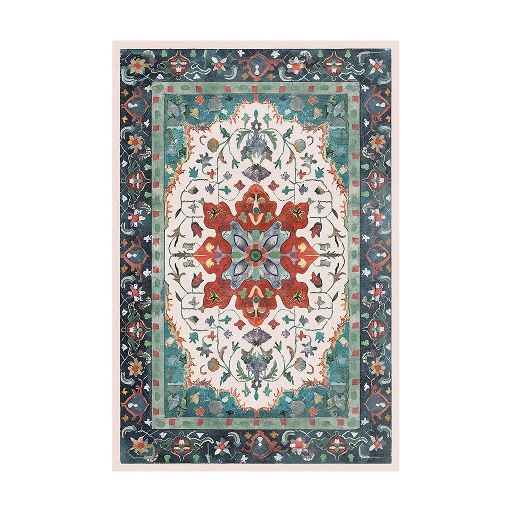 LunaPersia | Tapis Persan Lavable – Élégance & Confort Pour Le Salon | Valuna