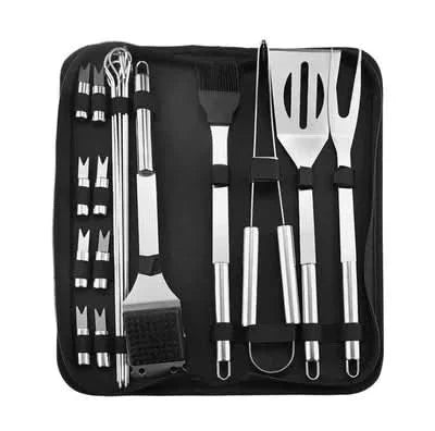 GrillMaster | Ensemble D’Outils BBQ Complet Pour Un Barbecue Stylé | Valuna