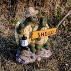 Mystic Turtle | Sculpture De Tortue Envoûtante Pour Une Décoration De Jardin Magique | Valuna