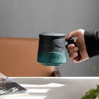 CeramiTea | Tasse À Thé En Céramique Avec Infuseur Et Couvercle Pour Une Infusion Parfaite | Valuna