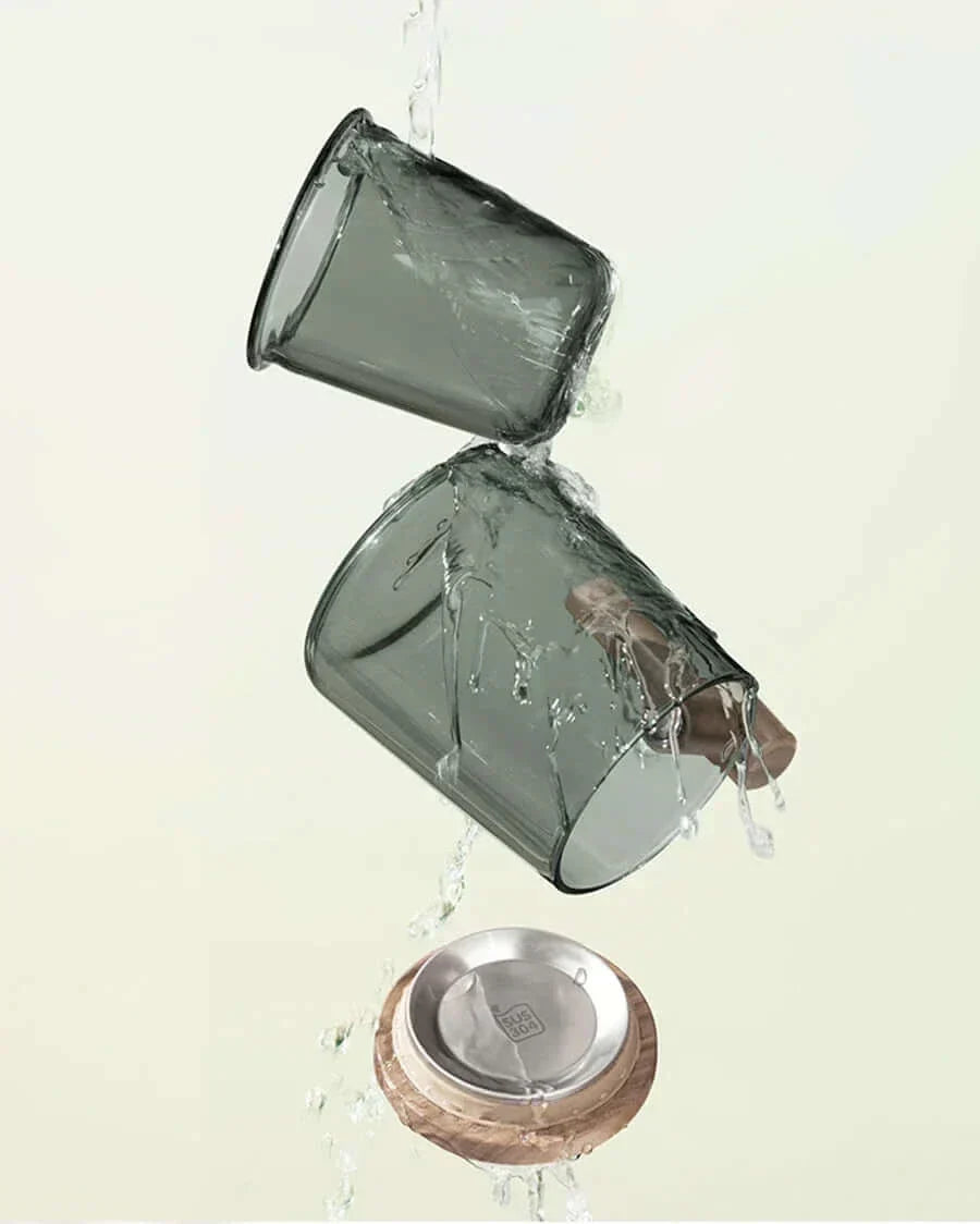 TeaModern | Tasse À Thé En Verre Avec Filtre Et Couvercle Pour Infusions Précises | Valuna