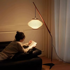 Lampe Sur Pied Style Médiéval En Métal Avec Abat-Jour Tissu E27 - Valuna