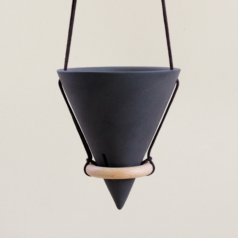 Boho Ceramic | Vases Suspendus Créatifs En Céramique Pour Jardin Et Intérieur | Valuna