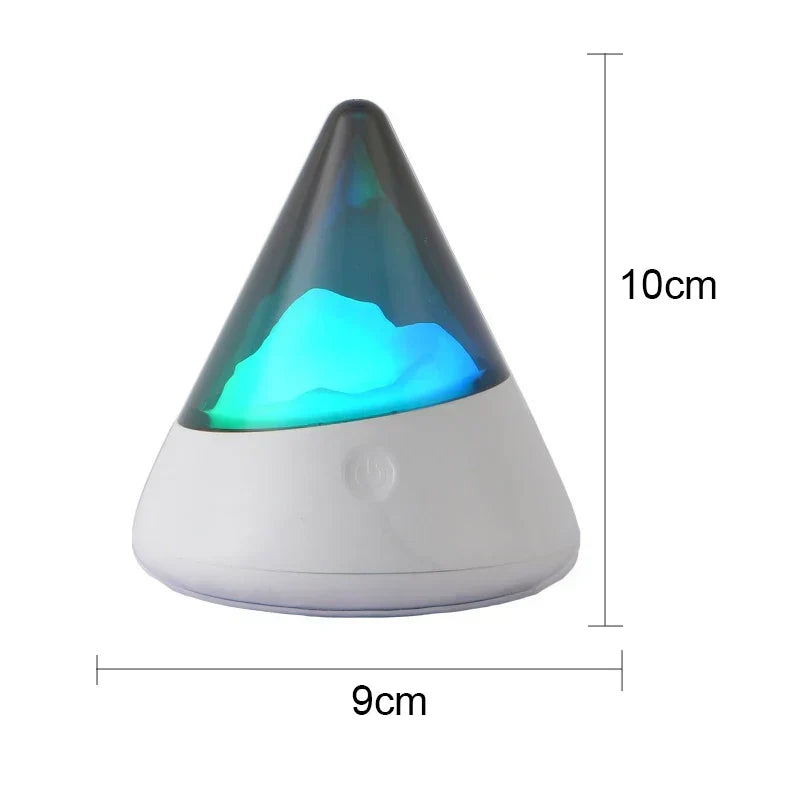 IceGlow | Lampe De Nuit Led Sans Fil Avec Éclairage D’Ambiance Usb Rgb | Valuna