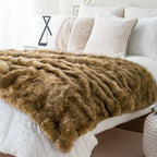 Fox Fur | Couverture En Fausse Fourrure Douce Et Luxueuse | Valuna