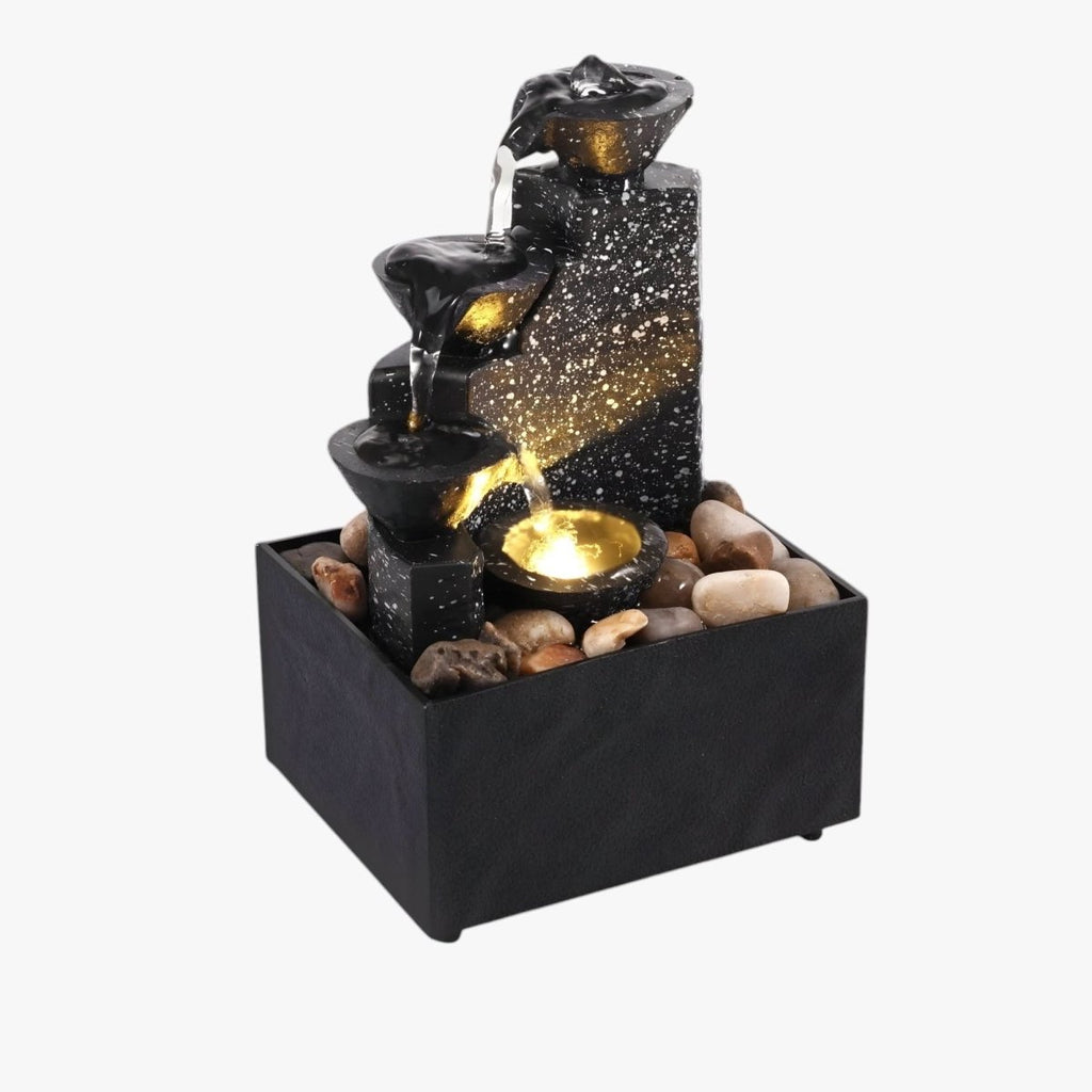 RuheMoment | Fontaine Led Pour Une Atmosphère Apaisante Et Moderne | Valuna