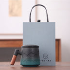 CeramiTea | Tasse À Thé En Céramique Avec Infuseur Et Couvercle Pour Une Infusion Parfaite | Valuna