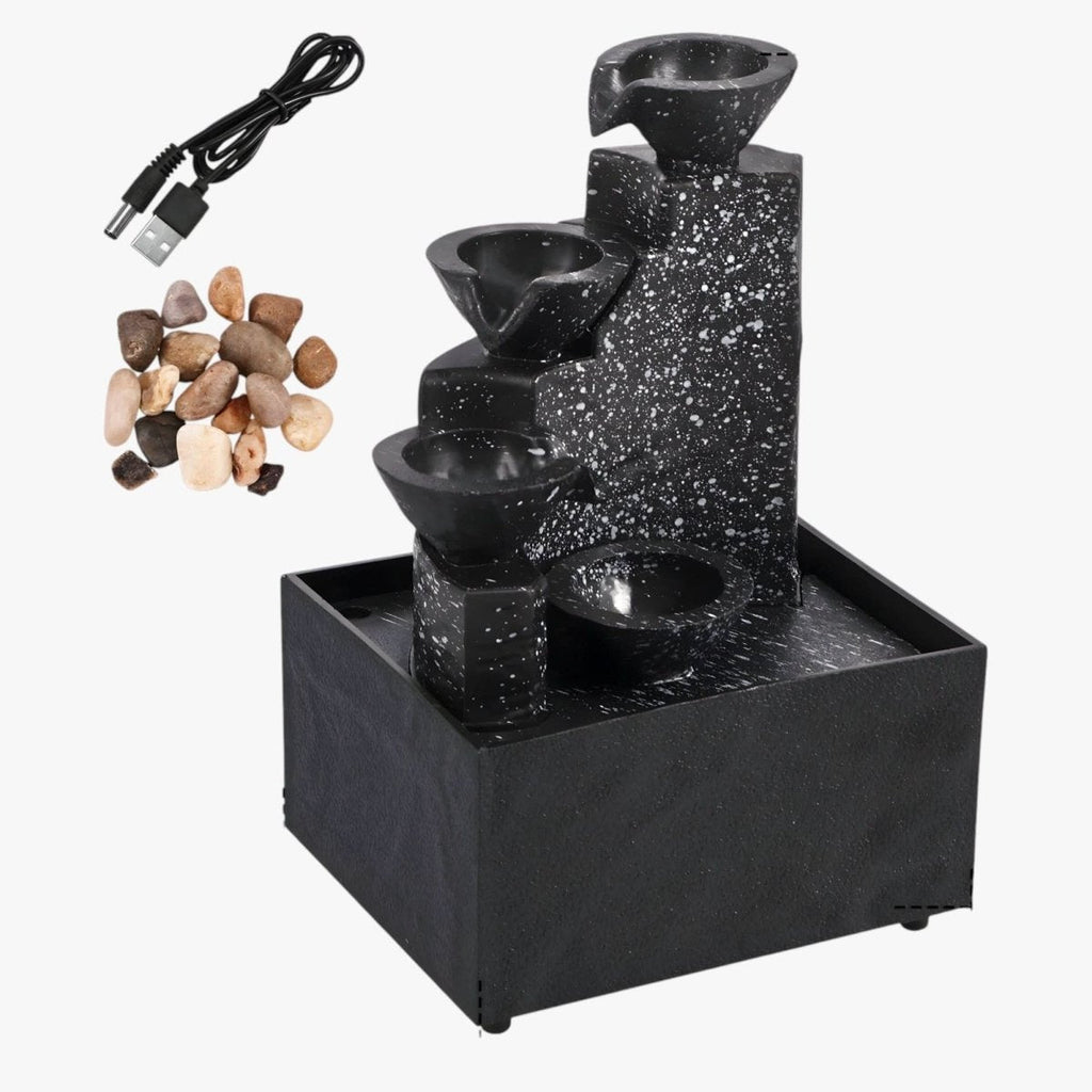 RuheMoment | Fontaine Led Pour Une Atmosphère Apaisante Et Moderne | Valuna