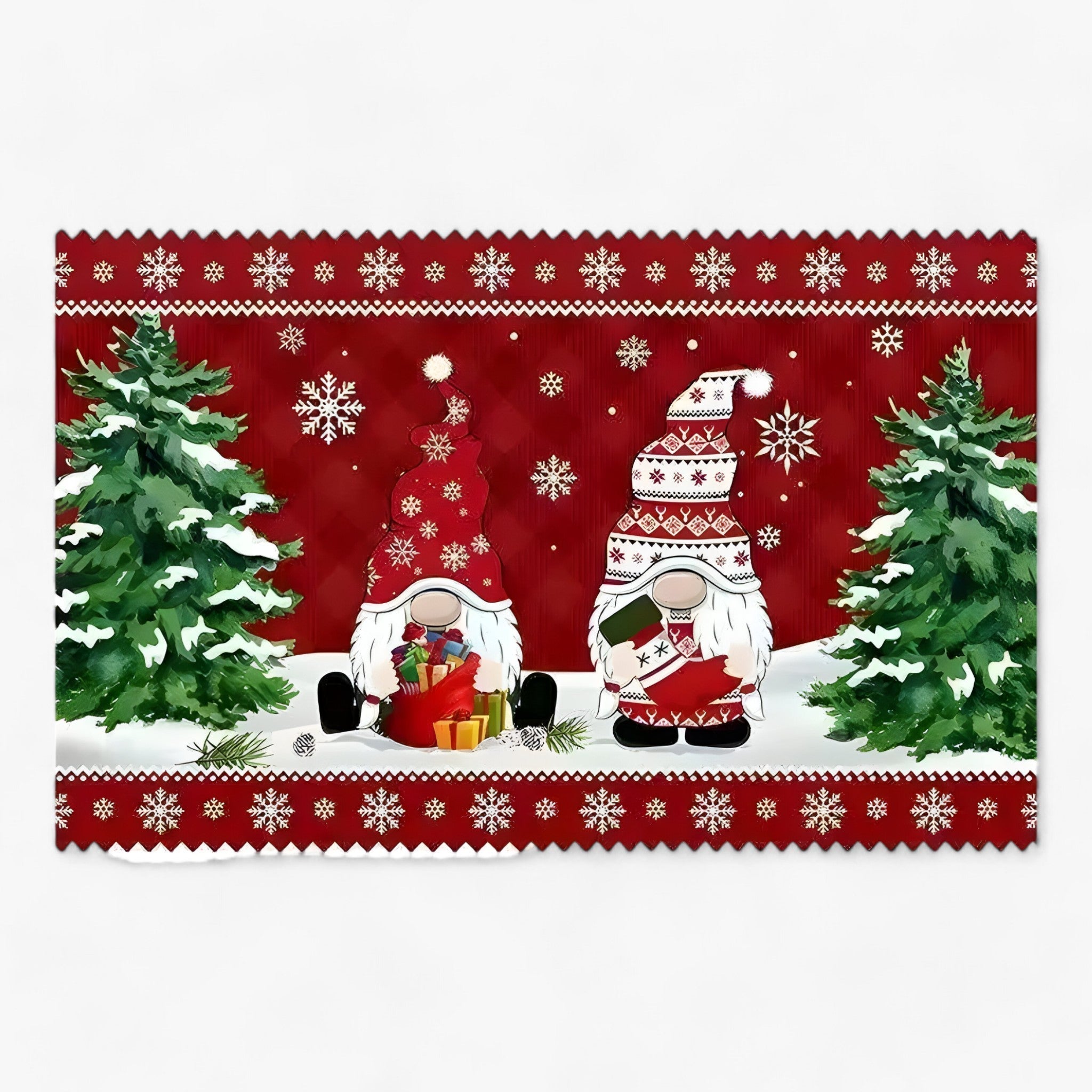 DoorFest | Tapis De Porte Décoration De Noël Intérieur/Extérieur | Valuna