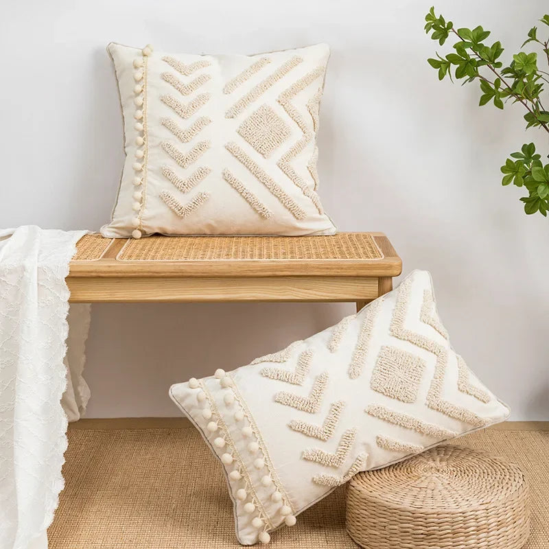 NordicBoho | Housses de Coussin – Style Scandinave & Ambiance Décontractée | Valuna