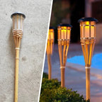 Meier | Torches Solaires À Effet Flamme Pour Jardin | Valuna