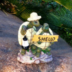 Mystic Turtle | Sculpture De Tortue Envoûtante Pour Une Décoration De Jardin Magique | Valuna