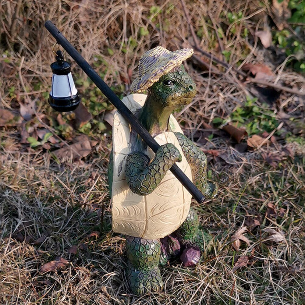 Mystic Turtle | Sculpture De Tortue Envoûtante Pour Une Décoration De Jardin Magique | Valuna