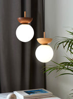 Vintora | Suspension En Fer Et Verre Au Design Élégant Et Aspect Bois Vintage | Valuna