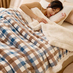 PlaidCozy | Couverture À Carreaux Chaud Et Doux – Livraison Offerte | Valuna