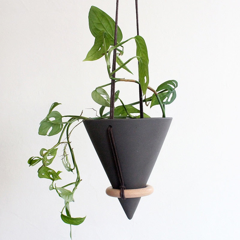 Boho Ceramic | Vases Suspendus Créatifs En Céramique Pour Jardin Et Intérieur | Valuna