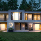 Lampe Murale Extérieure LED IP65 En Acier Inoxydable Et PC - Valuna