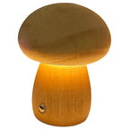 Lumwood | Lampe De Nuit Led Dimmable En Bois Avec Chargement Usb | Valuna