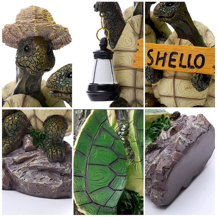 Mystic Turtle | Sculpture De Tortue Envoûtante Pour Une Décoration De Jardin Magique | Valuna